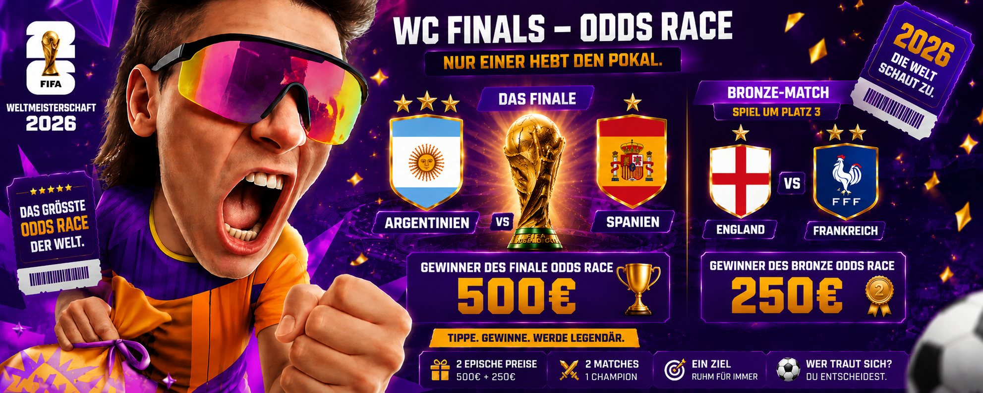 WM Finale - Das Odds Race