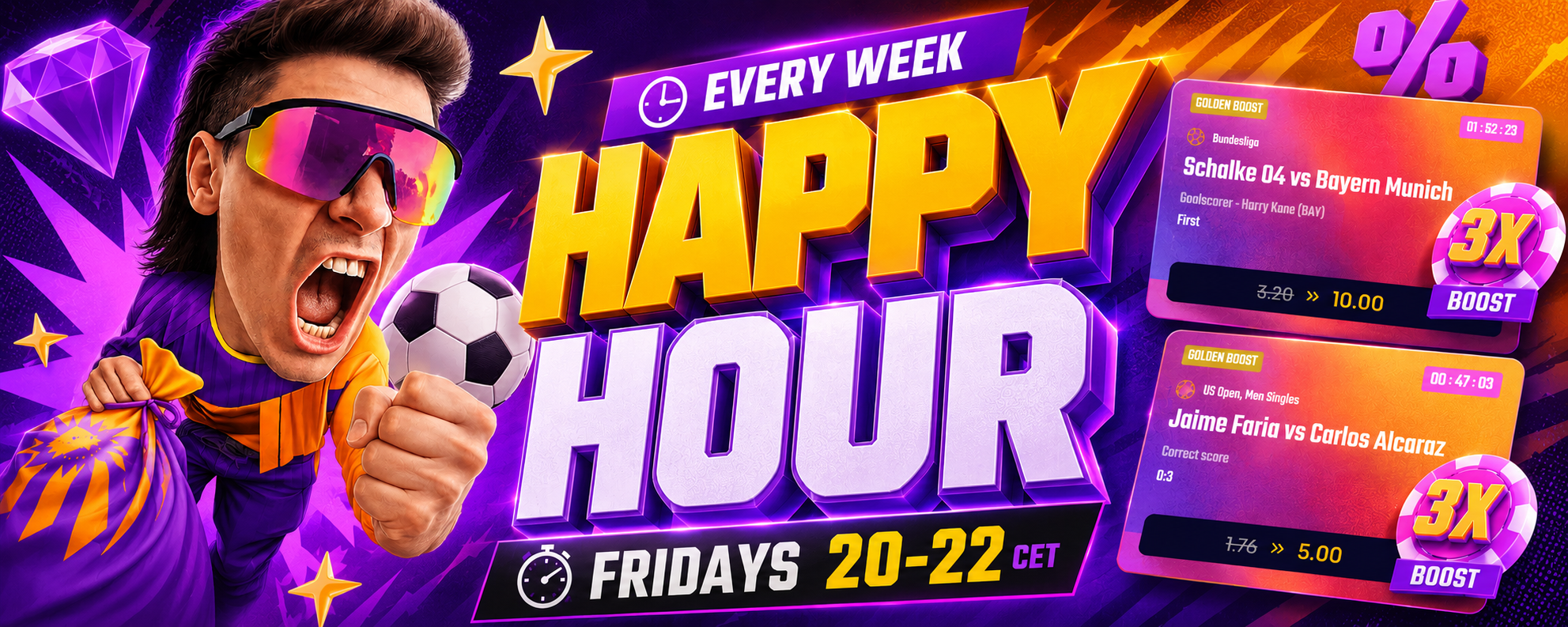 Happy Hour - Every Friday 20-22 CET