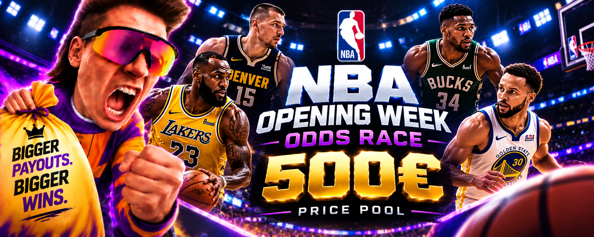 BIGGG Odds Race - NBA Opening Week